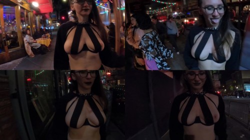 2024 01 25 New Years Eve bra top Shy Goth