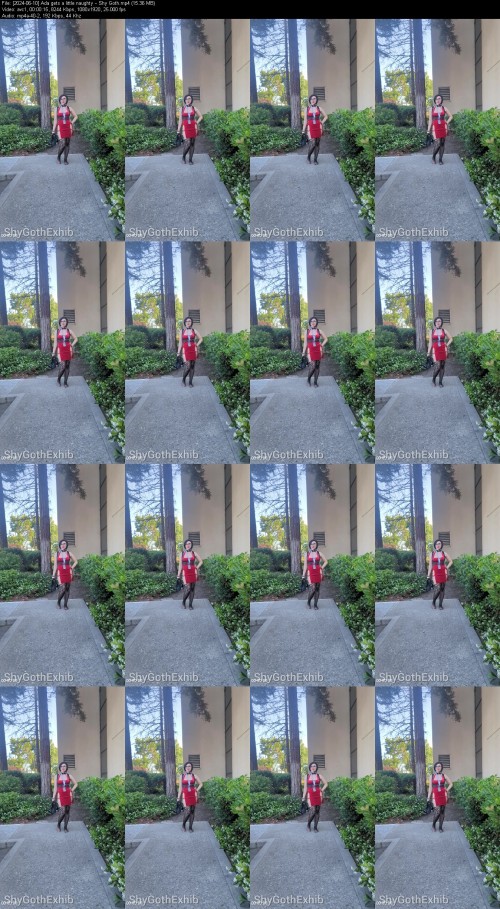 2024 06 10 Ada gets a little naughty Shy Goth