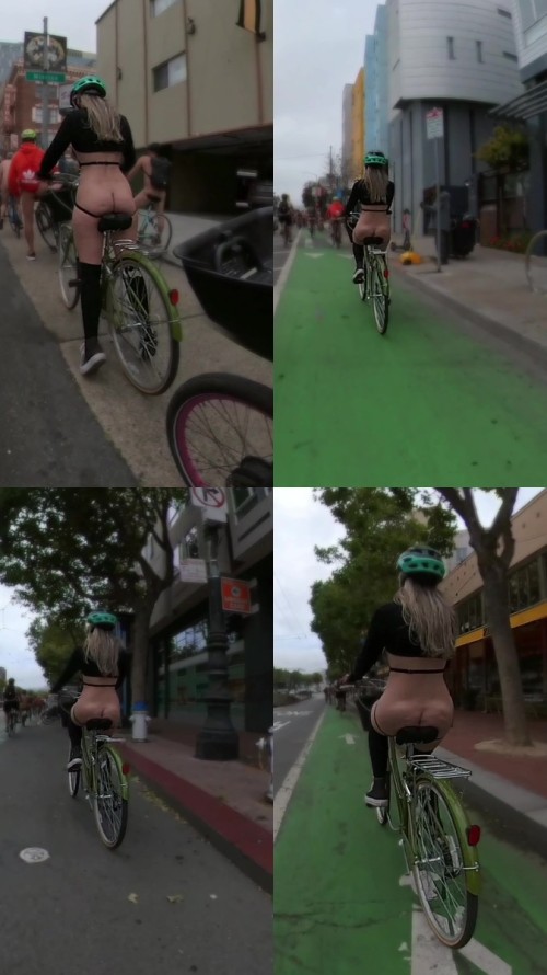 2024 06 11 Little Nude Bike Ride Vlog Shy Goth