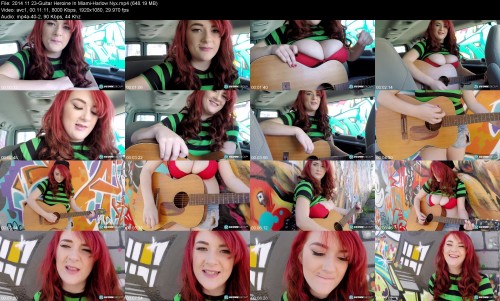 2014.11.23 Guitar Heroine In Miami Harlow Nyx