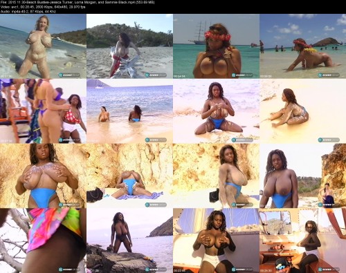 2015.11.30 Beach Busties Jessica Turner Lorna Morgan and Sammie Black