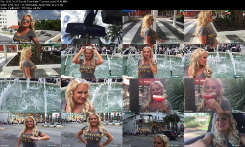 2016.08.27 Tourist Time Katie Thornton